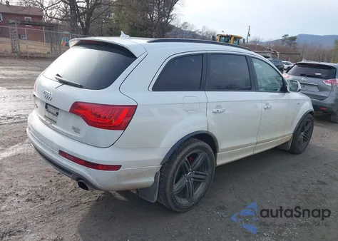 2014 Audi Q7 3.0T S Line Prestige z USA, uszkodzony, nr VIN WA1DGAFE9ED001406